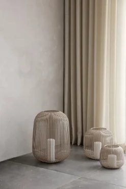 Sale Blomus Farol portavelas Lito Ø20 cm, Nomad Beige