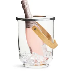 Best Sagaform Farolillo con asa Nature, roble BeigeTransparente