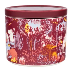 Moomin Arabia Festive Moments lata Mumin, 11xØ12,5 70 cl Rojo