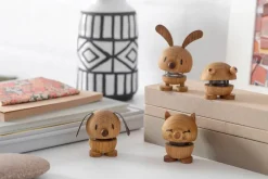 Hoptimist Figura Dog S, Oak Marrón