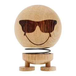 Hoptimist Figura Smiley Cool M, Raw oak Marrón