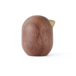 Outlet Normann Copenhagen Figura Little Bird nogal, 3 cm Marrón