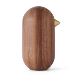 Sale Normann Copenhagen Figura Little Bird nogal, 10 cm Marrón