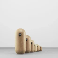 Outlet Normann Copenhagen Figura Little Bird, roble, 3 cm Beige
