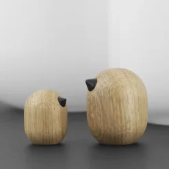 Outlet Normann Copenhagen Figura Little Bird, roble, 3 cm Beige