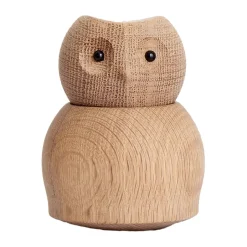 New Andersen Furniture Figura madera Andersen Owl Medium, Oak Marrón