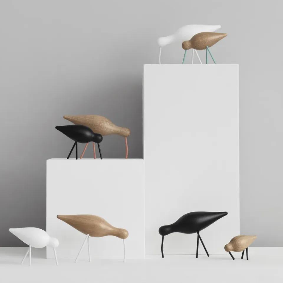 Online Normann Copenhagen Figura Shorebird, , mediano Negro