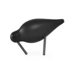 Normann Copenhagen Figura Shorebird, , pequeño Negro