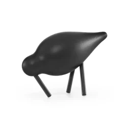 Normann Copenhagen Figura Shorebird, , pequeño Negro