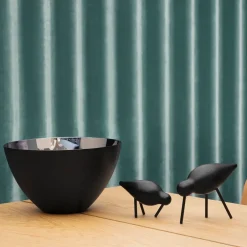 Normann Copenhagen Figura Shorebird, , pequeño Negro