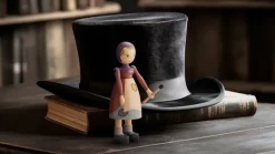 Clearance Kay Bojesen Denmark Figura The Little Match Girl, Haya Marrón