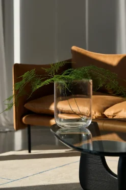 New Scandi Living Florero Flourish Ø20x25 cm, Transparente