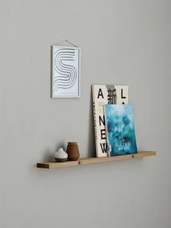 Hot MOEBE Gallery shelf tavellist 70 cm, Roble Marrón