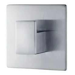 Clearance Blomus Gancho autoadhesivo Menoto 6x6 cm, Matt acero inoxidable Plateado