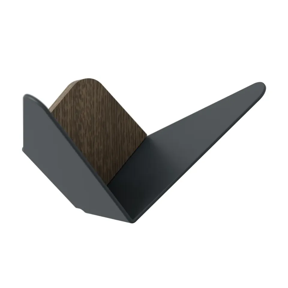 Outlet Umage Gancho Butterflies mediano, Anthracite grey Gris