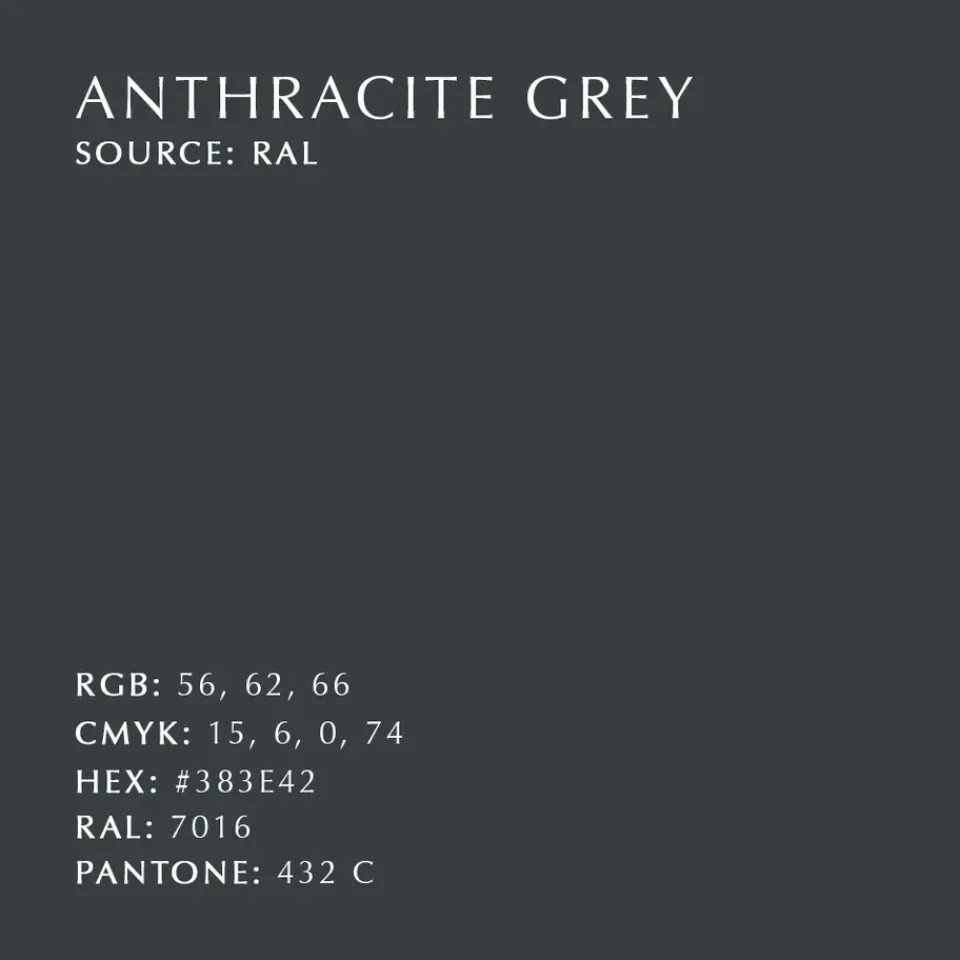 Outlet Umage Gancho Butterflies mediano, Anthracite grey Gris