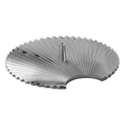 Best AYTM Gancho Concha plata, L Plateado