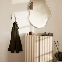 Best Ferm Living Gancho Curvature doble, latón Negro