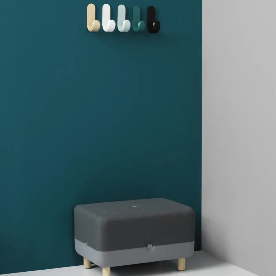 Clearance Normann Copenhagen Gancho Curve, Negro