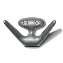 New Essem Design Gancho de pared Mama, aluminio Plateado