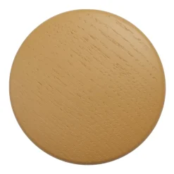 New Muuto Gancho Dots wood burnt orange, Ø6,5 cm Naranja