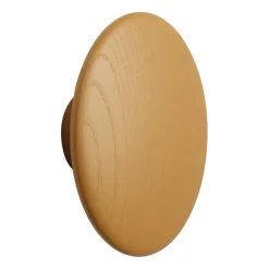 Muuto Gancho Dots wood burnt orange, Ø17 cm Naranja