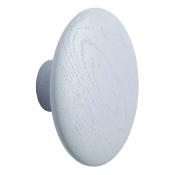 Outlet Muuto Gancho Dots wood light blue, Ø13 cm Azul