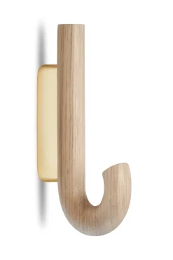 Online Gejst Gancho Hook mini 13,3 cm, Roble-latón MarrónColor dorado