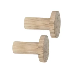 Clearance Mette Ditmer Gancho largo Point, 2 unidades, Roble Beige