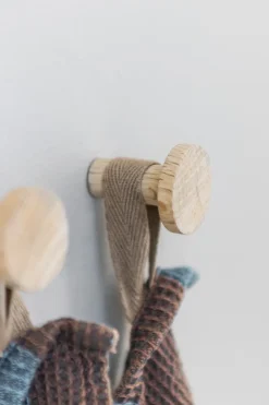 Clearance Mette Ditmer Gancho largo Point, 2 unidades, Roble Beige