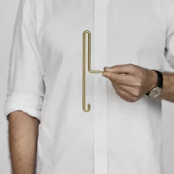 Discount MOEBE Gancho Wall hook large, oro mate Color dorado