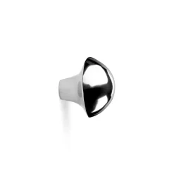 Outlet Ferm Living Gancho Mushroom, Acero inoxidable Plateado