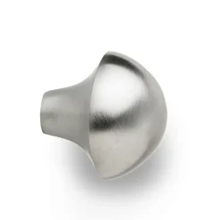 Ferm Living Gancho Mushroom, Brushed stainless steel Plateado