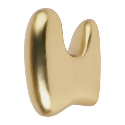 Sale Broste Copenhagen Gancho Roberta 10x7 cm, Brass finish Color dorado