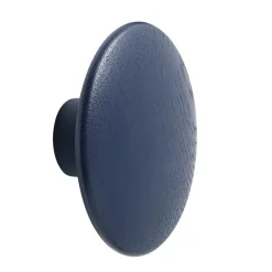 Muuto Gancho The Dots, de medianoche, mediano Azul