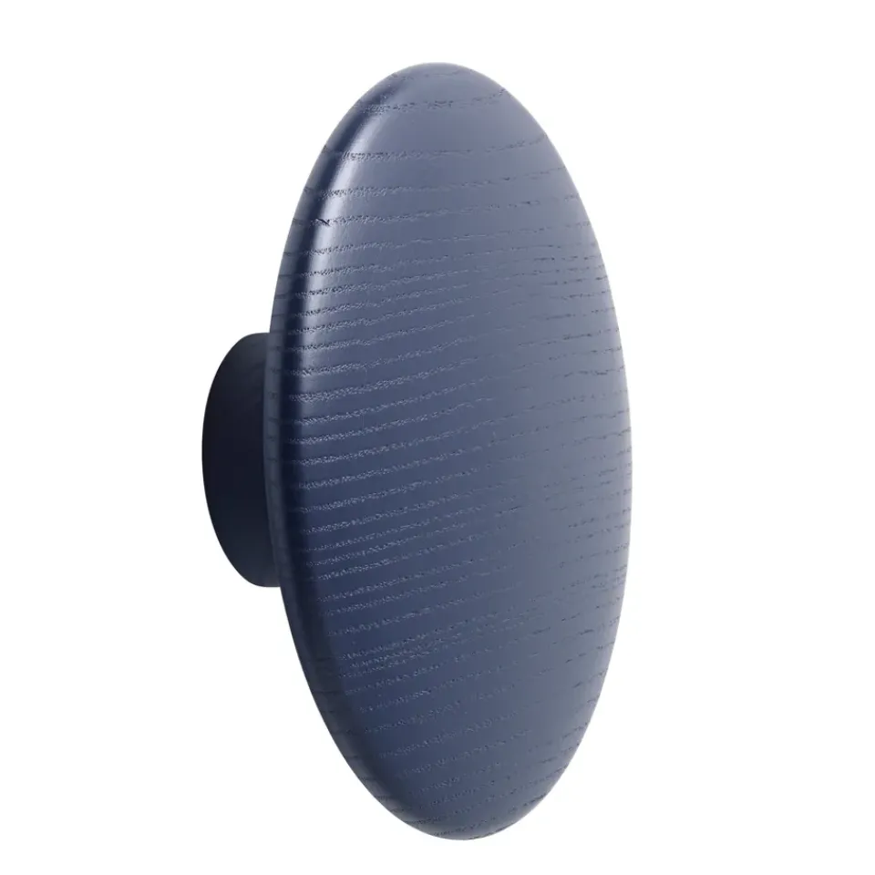 Discount Muuto Gancho The Dots, de medianoche, grande Azul