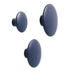 Discount Muuto Gancho The Dots, de medianoche, grande Azul