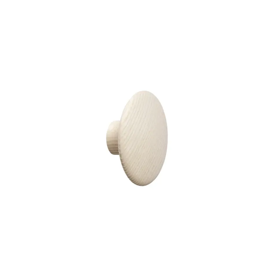 Outlet Muuto Gancho The Dots, fresno, extra pequeño Beige