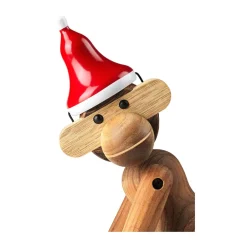 Kay Bojesen Denmark Gorro de Papá Noel para mono mediano Kay Bojesen, Rojo