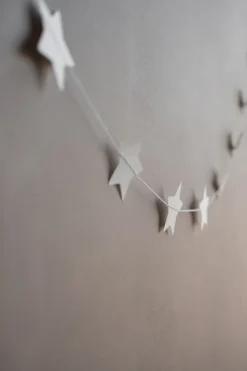 Clearance DBKD Guirnalda Garland estrella, White Blanco