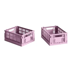 Hot HAY Colour Crate Mini 2-pack 13x17 cm, Dusty rose Rosa
