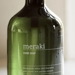 Outlet Meraki Jabón de manos 490 ml, Antiolor Verde