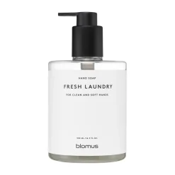 Best Blomus Jabón de manos Satomi 500 ml, Fresh Laundry Blanco