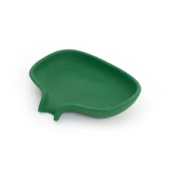 Discount Bosign Jabonera con drenaje oculto silicona small 8,5x10,8, oscuro Verde