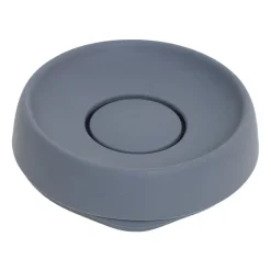Sale Bosign Jabonera con drenaje oculto silicona medium, Grafito Gris