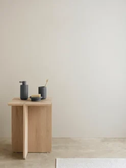 Best Blomus Jabonera Kua, Cedar Wood, Ø11x3,5 cm Marrón