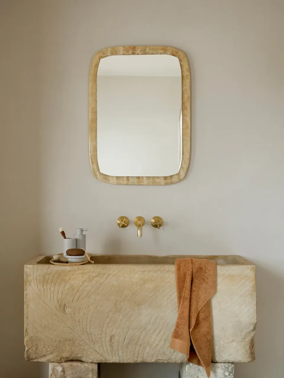 Best Blomus Jabonera Kua, Moonbeam, Ø11 × 3,5 cm Beige
