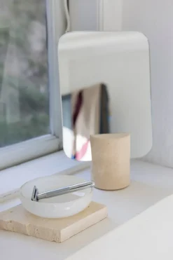 Outlet Mette Ditmer Jabonera Opal, Lino Blanco