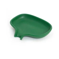 Online Bosign Jabonera silicona con pico para goteo, oscuro Verde