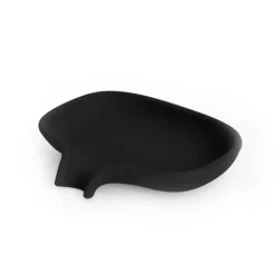 Online Bosign Jabonera silicona con pico para goteo, Negro